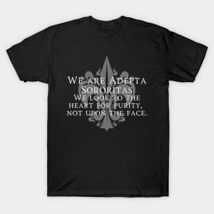 "We Are Adepta Sororitas" Sisters Of Battle Print T-Shirt